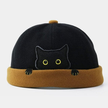 Street Cat Pattern Winter Beanie Hat