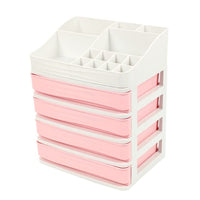 Makeup Organizer Cosmetic Box Case Large Capacity Makeup Storage Box Desktop Cosmetic Drawer Jewelry Nail Polish Container - east2cart.uk