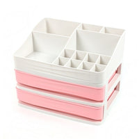 Makeup Organizer Cosmetic Box Case Large Capacity Makeup Storage Box Desktop Cosmetic Drawer Jewelry Nail Polish Container - east2cart.uk