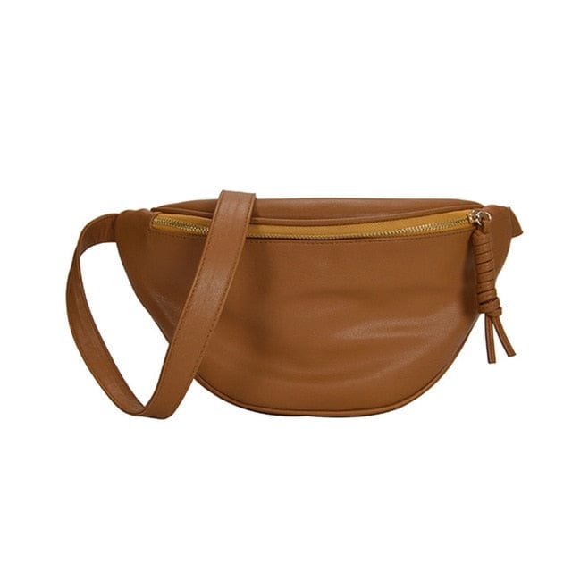 Ladies Luxury Leather Waist Bag