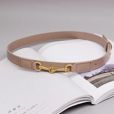 Simple Design Plain Real Cow Leather Belt Women Waistband Fashion All Match Jean Pant Dress Belt Genuine Leather Waist Belt 2021 - east2cart.uk