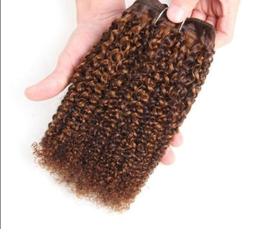 Kinky Wave Blonde Pre-Colored Hair Extension - east2cart.uk