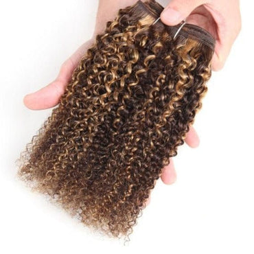 Kinky Wave Blonde Pre-Colored Hair Extension - east2cart.uk