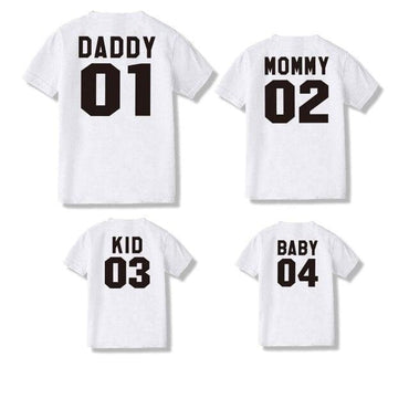 DADDY KID BABY T shirts