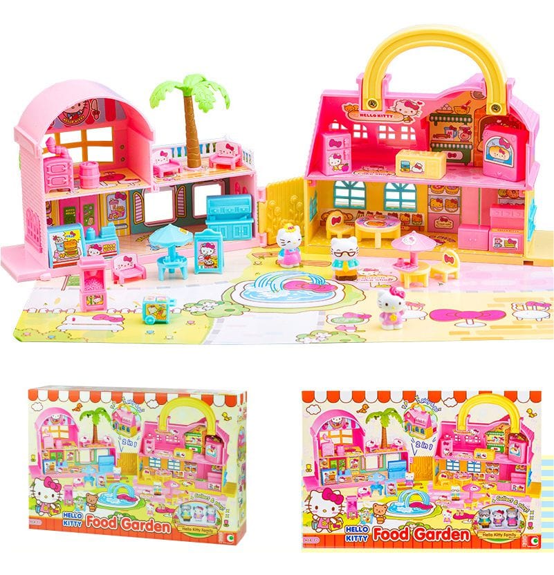 Hello Kitty Simulation Children's Big Play House