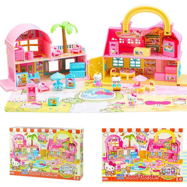 Hello Kitty Simulation Children's Big Play House