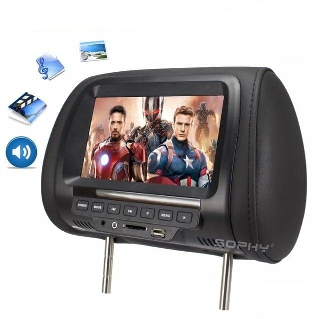 Headrest MP4 Monitor Multimedia Player