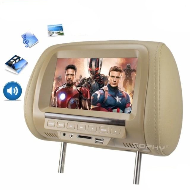 Headrest MP4 Monitor Multimedia Player