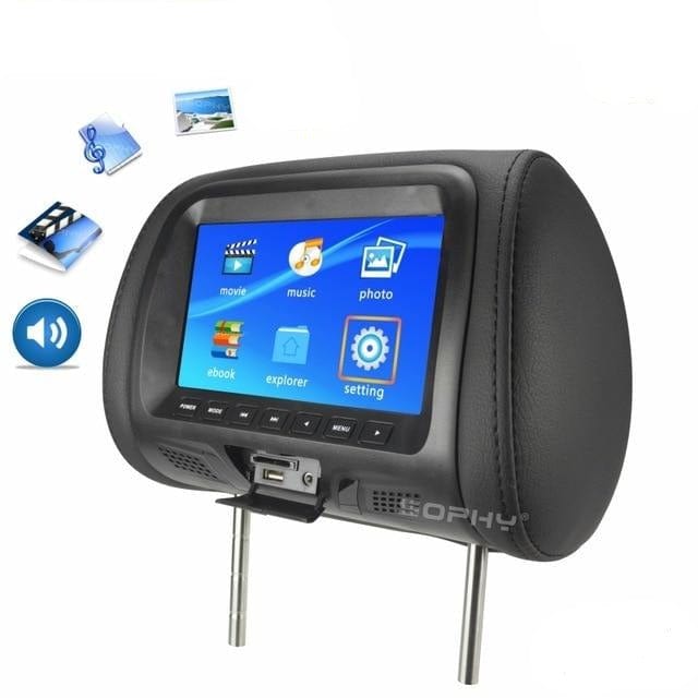 Headrest MP4 Monitor Multimedia Player