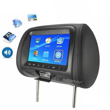 Headrest MP4 Monitor Multimedia Player