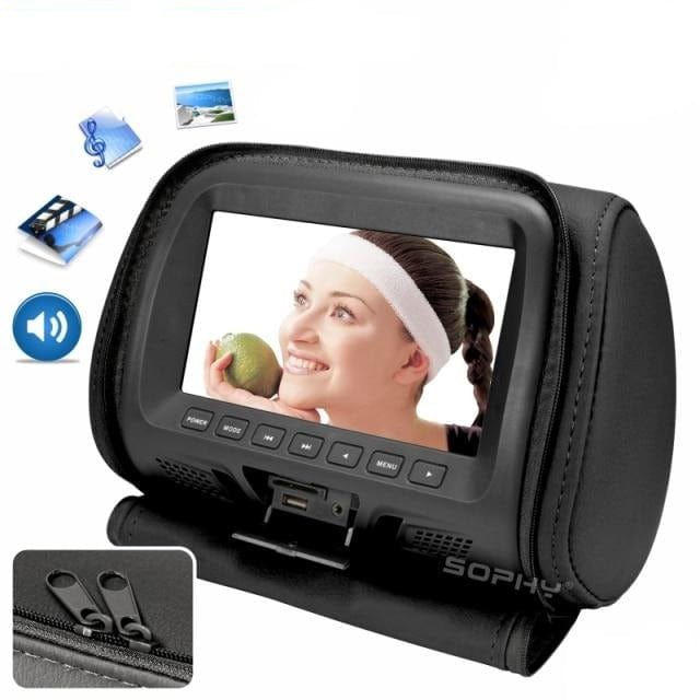 Headrest MP4 Monitor Multimedia Player