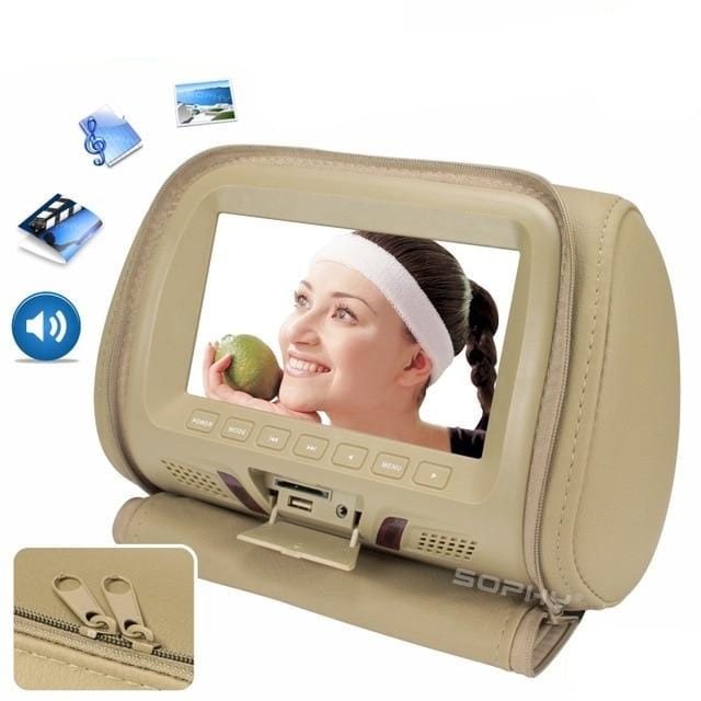 Headrest MP4 Monitor Multimedia Player