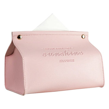 PU Leather Creative Luxury Tissue Box - east2cart.uk