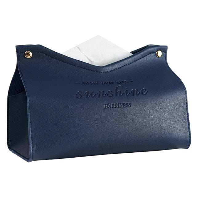 PU Leather Creative Luxury Tissue Box - east2cart.uk