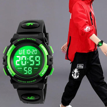 Children's LED Waterproof Digital Watch - east2cart.uk