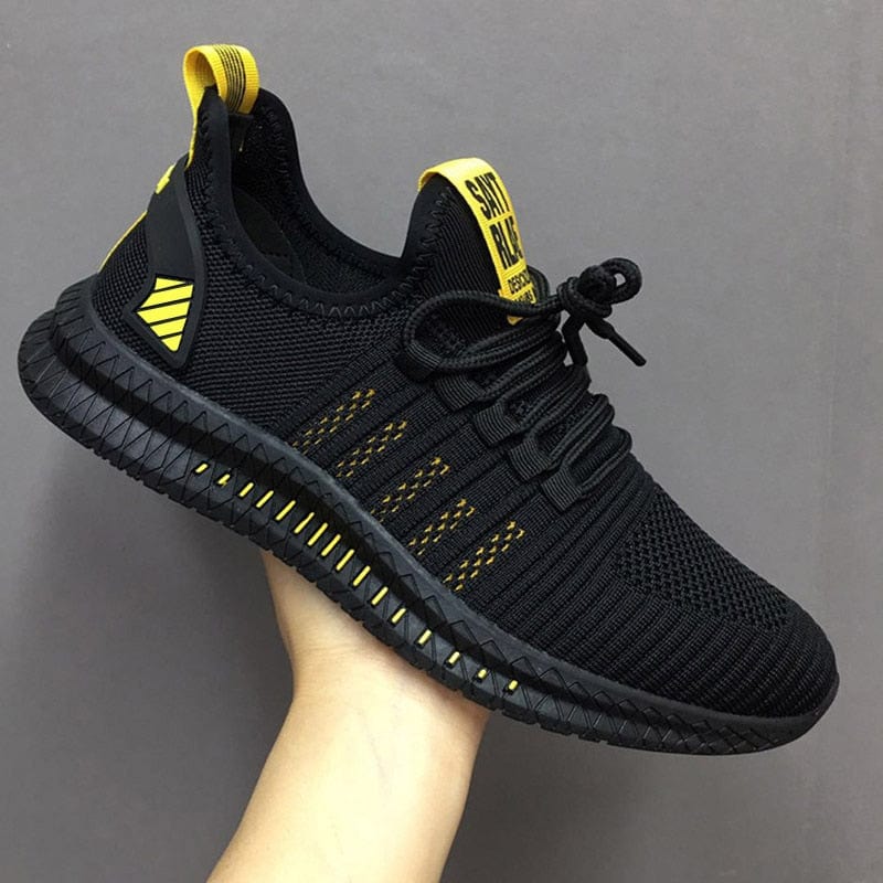 Sport Running Men Shoes Air Mesh Breathable Men Sneakers New Cushioning Casual Balck Shoes Lightweight Zapatillas De Deporte - east2cart.uk