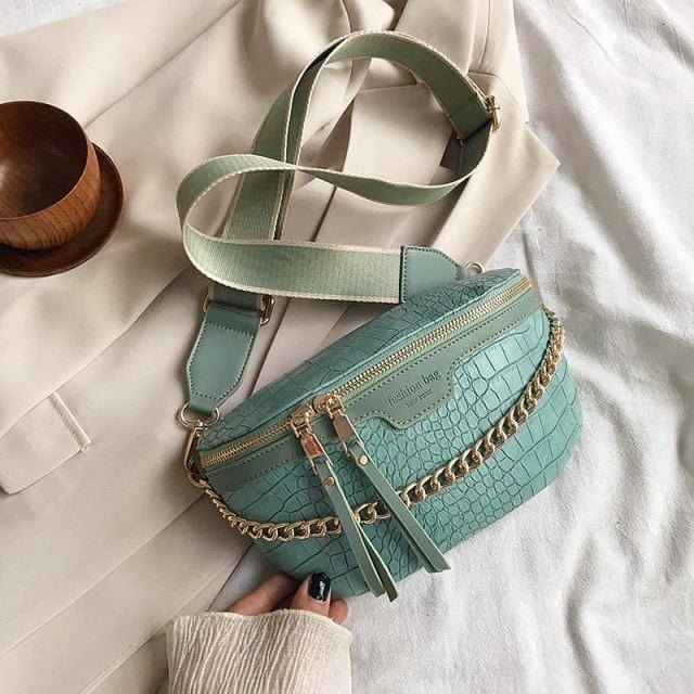 Retro Waist Bag PU Leather