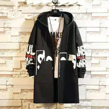 Loose Windbreaker Trench Jacket