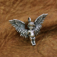 Sterling Silver Little Angel Pendant - east2cart.uk