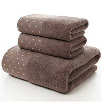 Adult Cotton Bath Towel Set - east2cart.uk