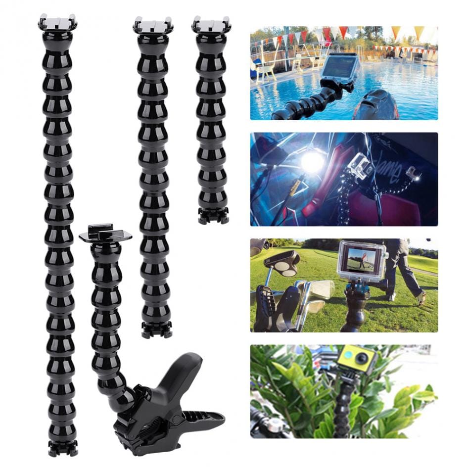 Action Camera Flexible Clamp Arm Bracket Holder