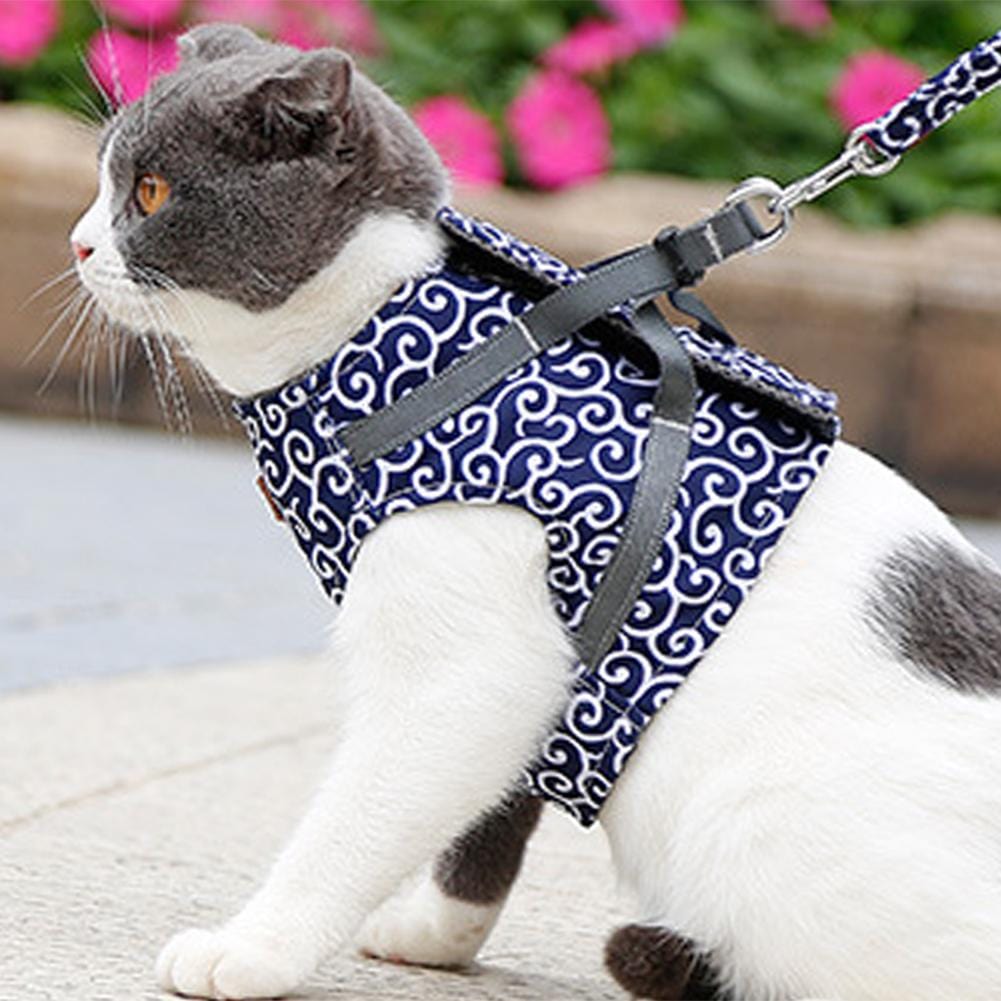 Walking Leash Harness Vest For Cat - east2cart.uk