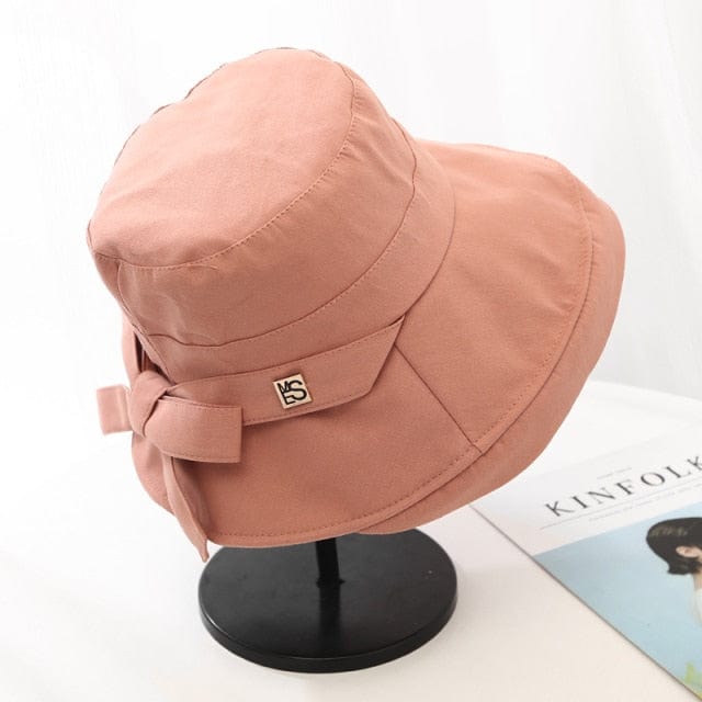 Panama Bow Tied Bucket Hat