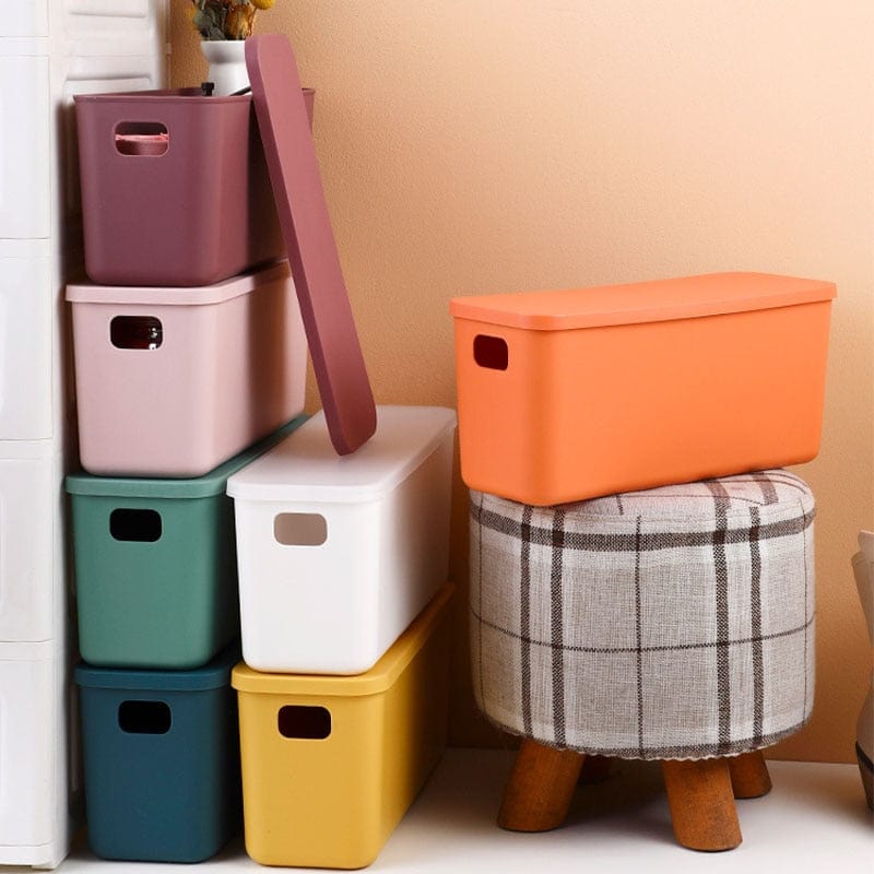 Bathroom Storage Box With Lid