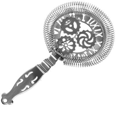 Skull And Mechanical Watch Cocktail Strainer Barware - east2cart.uk