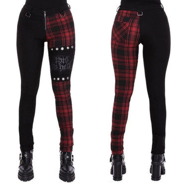 Plaid Gothic Trousers