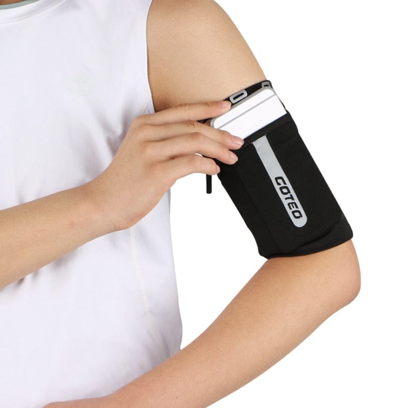 Sports Running Arm Band Is Suitable For Mobile Phones Within 7.5 Inches Huawei IPhone Universal Mobile Phone Bag Fitness Arm Bag - east2cart.uk