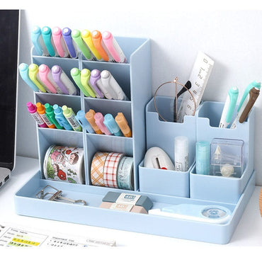 Pen holder Desk Organizer pencil holder Organizers For Desktop Stand Pens Office Accessories school Stationery Storage holders - east2cart.uk