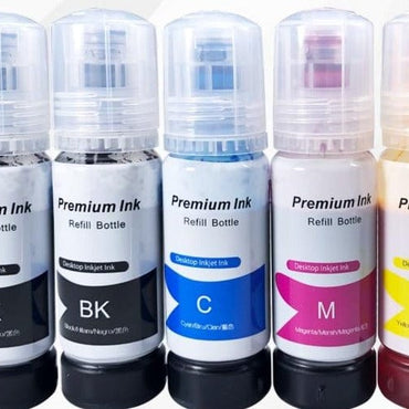 5 BottLe Epson Ecotank Printer Refill Ink - east2cart.uk