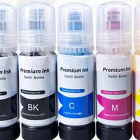 5 BottLe Epson Ecotank Printer Refill Ink - east2cart.uk