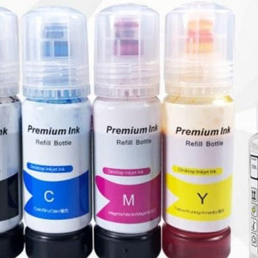 5 BottLe Epson Ecotank Printer Refill Ink - east2cart.uk