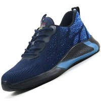Men Work Safety Shoes Anti-puncture Working Sneakers Male Indestructible Work Shoes Men Boots Lightweight Men Shoes Safety Boots - east2cart.uk