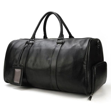 Unisex Genuine Leather Travel Bag - east2cart.uk