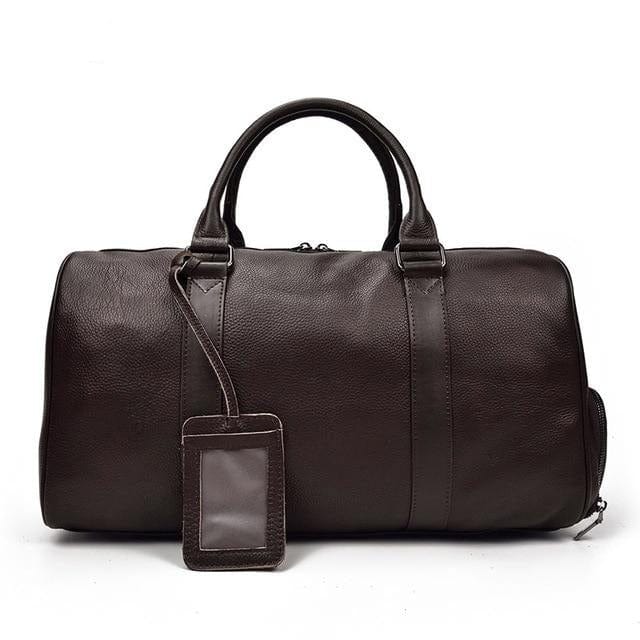 Unisex Genuine Leather Travel Bag - east2cart.uk