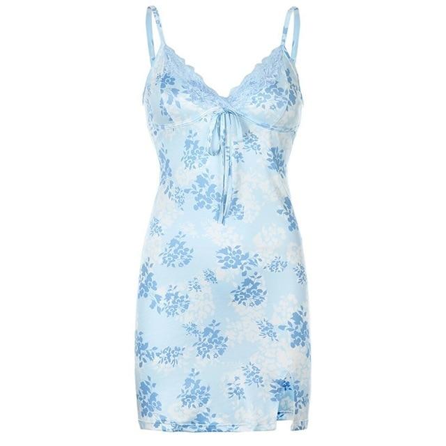 Womens Aesthetic Sleeveless Beach Summer Lace Hem - east2cart.uk