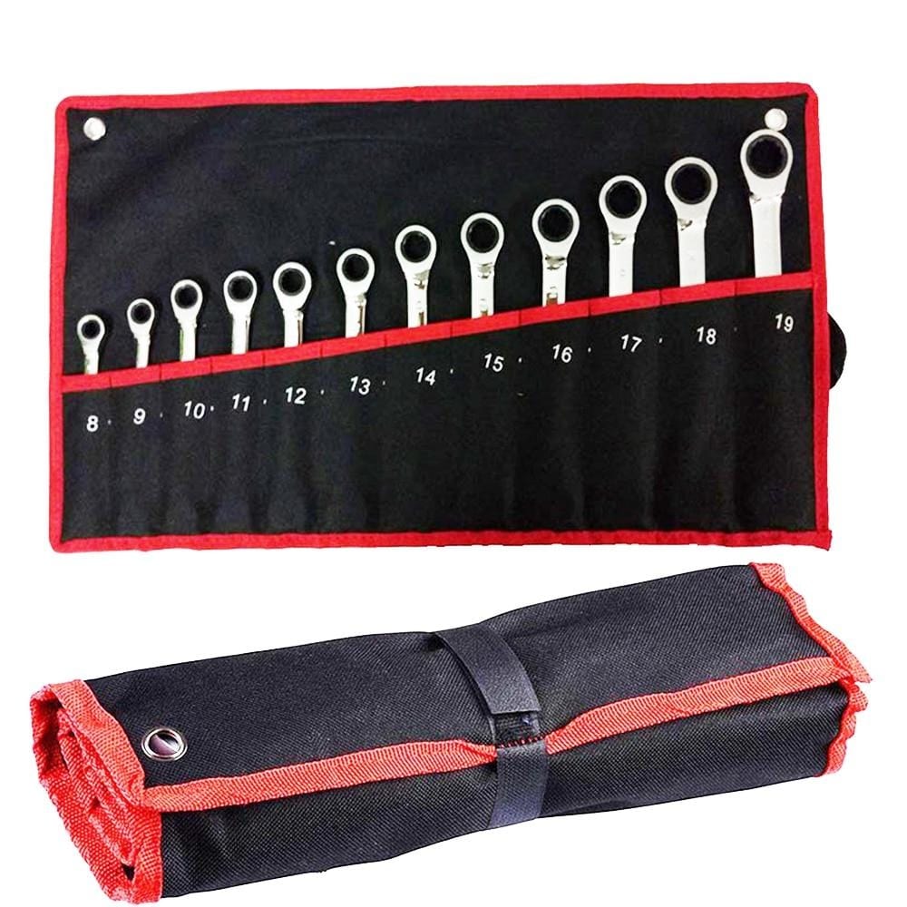 Foldable Spanner Organizer Pouch Case