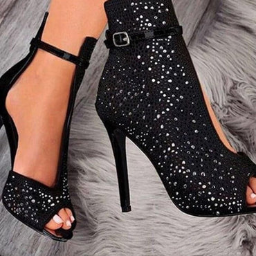 Designer Sexy Buckle High Heels