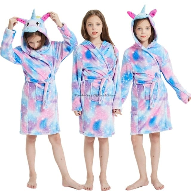 Children Flannel Dressing Gown