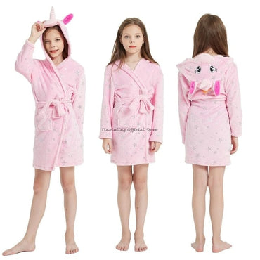 Children Flannel Dressing Gown