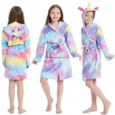 Children Flannel Dressing Gown