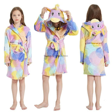 Children Flannel Dressing Gown