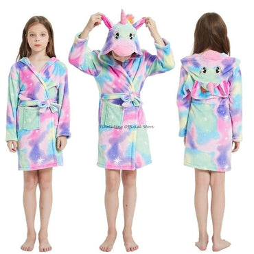 Children Flannel Dressing Gown