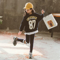 Girls Casual Loose Sweater+ Pants