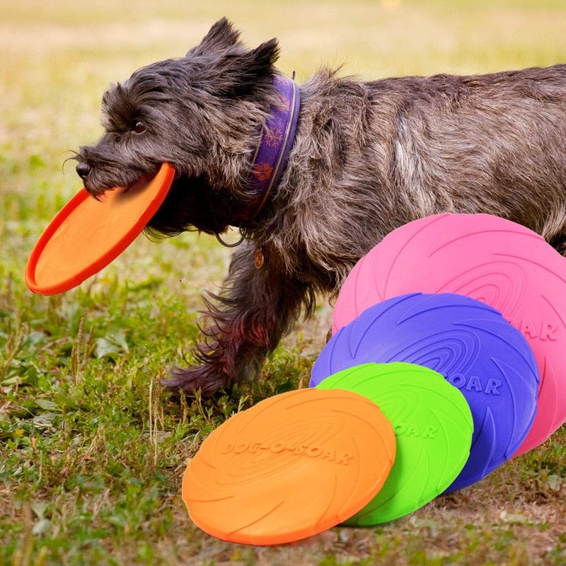 Silicone Flying Discs Dog Game Trainer - east2cart.uk