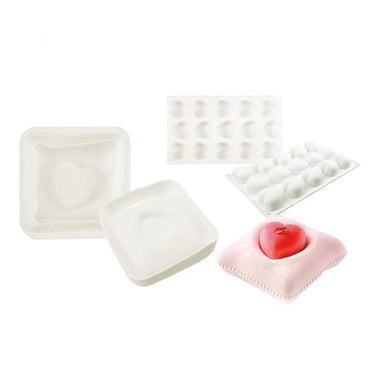 Heart Shaped Mousse Pastry Moulds