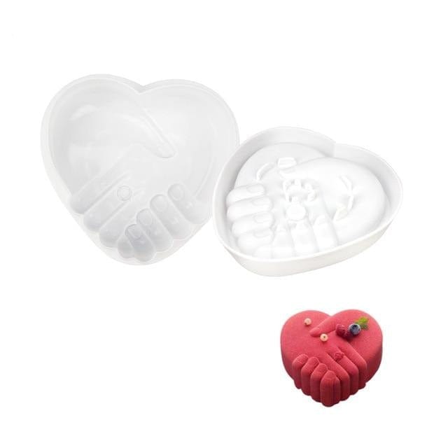 Heart Shaped Mousse Pastry Moulds